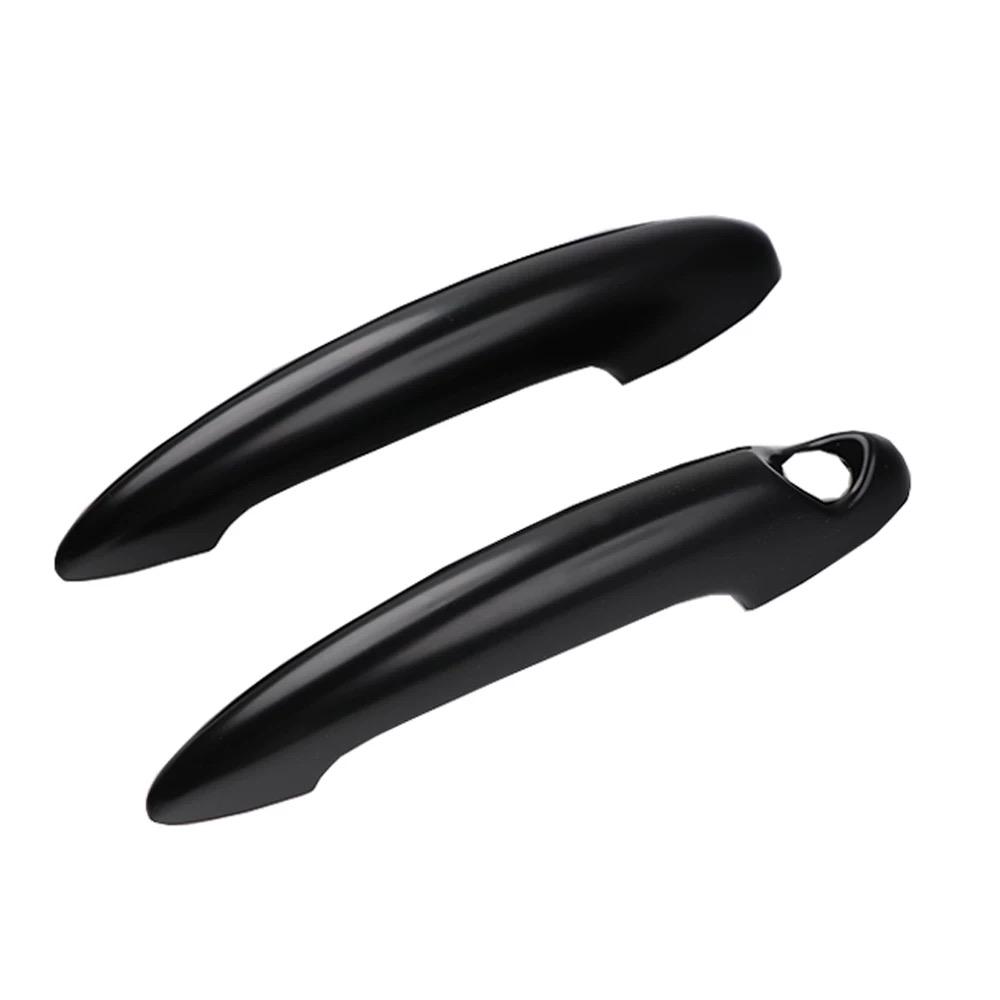 Door Handle Cover For BMW MINI Cooper R50 R52 R53 R55 R56 R58 R59 R61 Carbon Fiber Black Car Exterior Stickers Auto Accessories