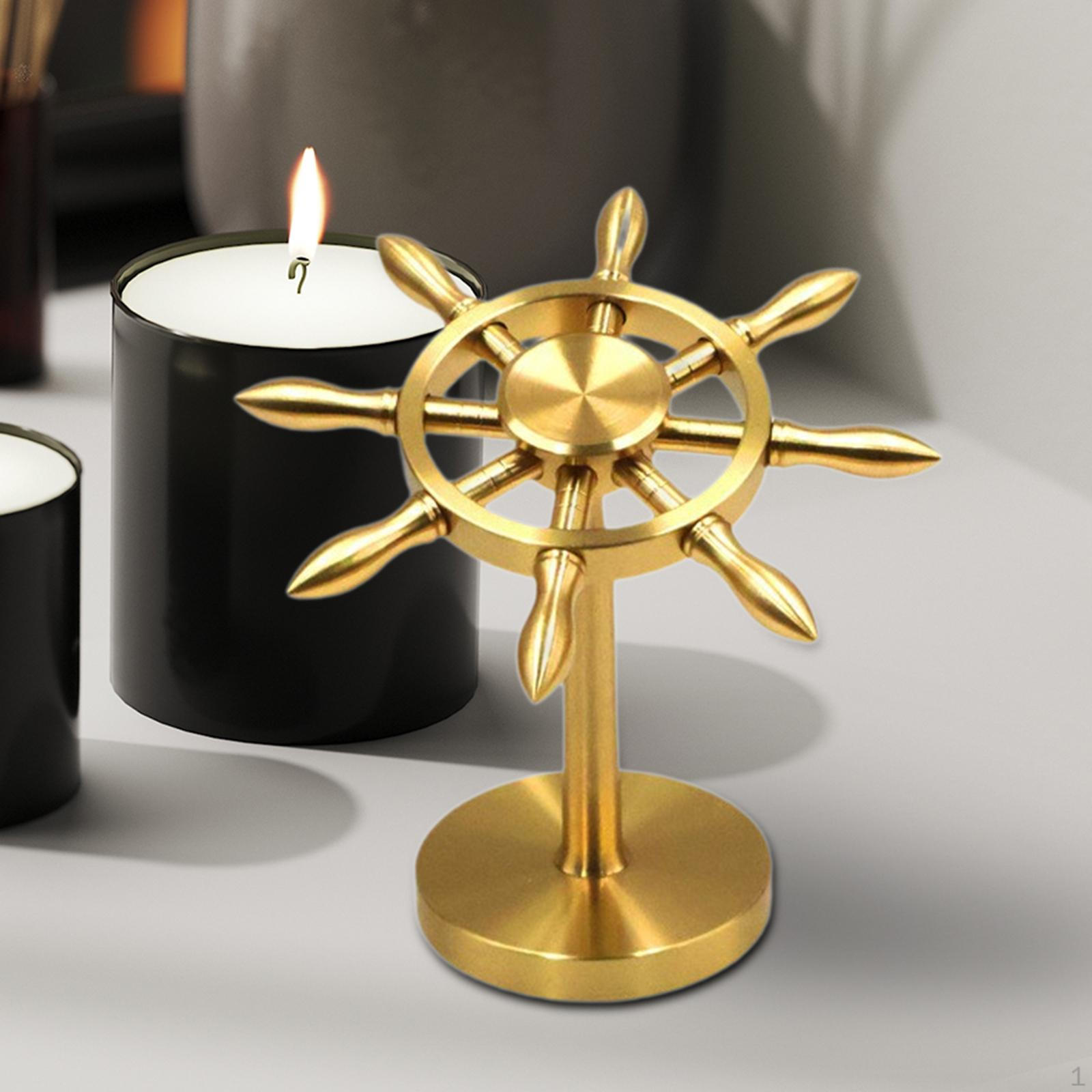 

Украшение для рабочего стола, фигурка морского руля, креативная морская скульптура 8.8cmx8cm