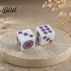 Board Game Dice Game Portable Mahjong Decorative Set 2Pcs 25MM for Table Casino Theme Party Mah Jongg Accessories Gift