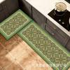 Kitchen Floor Mat Set Non-Slip Absorbent Diatomaceous Mud Rug Bohemian Style Dining Bathroom