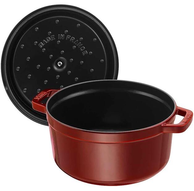 Casserole Zwilling Staub Round 22cm Grenadine 2.6l (1102287)