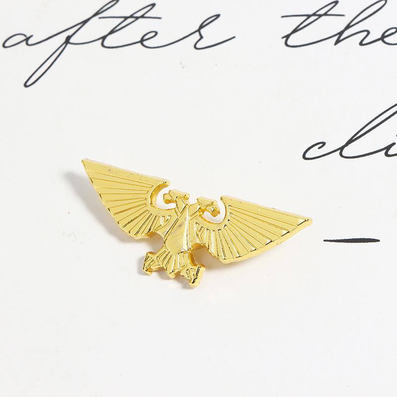 1 Peça Insígnia Águia de Duas Cabeças do Império Broche Pin Águila Imperial