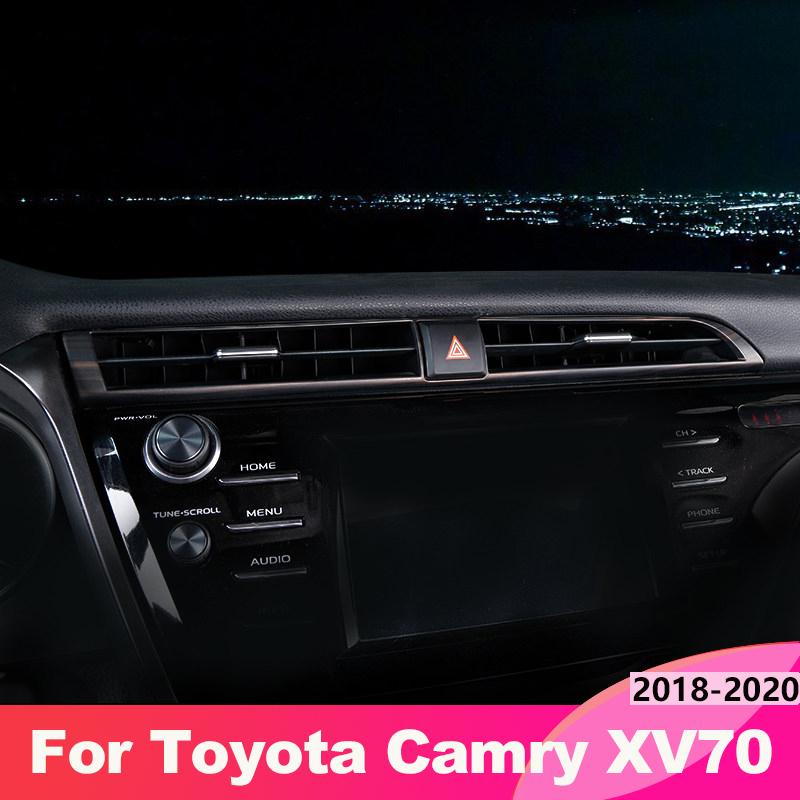 Pentru Toyota Camry 70 XV70 2018 Hybrid Car Control Central Aer Condiționat Prize de Aerisire Capac Decorat Accesorii Interioare