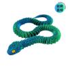 Artistic 3D Printed Snake Figurine with Movable Joints for Home Decoration