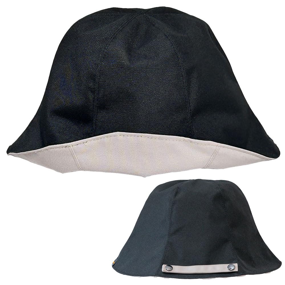 Saunahut SAUNAHAT 3M Thinsulate CORDURA Wasserabweisend Schnelltrocknend Pflegeleicht [Beacon inc.] (Schwarz/Beige)