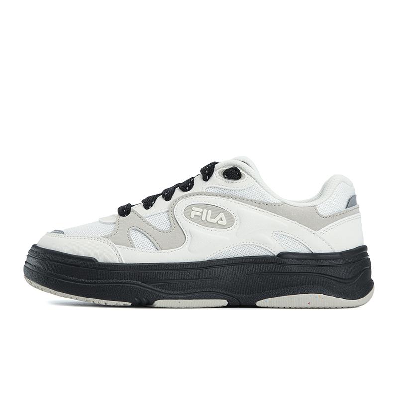 FILA VIBE Износостойкие Легкие Дышащие Низкие Кеды для Скейтборда Женские Кокосовое Молоко Белый/Шампанское Коричневый F12W623210FCP 35.5