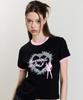 LUVISTRUE Sm How Deep Heart Tang Tee(Black)