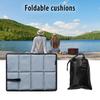 Wander-Sitzkissen Rucksack-Sitzkissen Große Größe Wasserdicht Schwamm Isoliertes Polster Faltbar Mit Aufbewahrungstasche Für Reisen