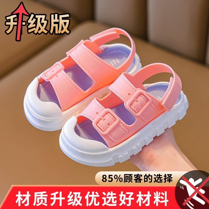 

Children s Sandals2026New summer soft-soled stylish beach shoes for older girls, boys, toddlers, and babies 21Inner Length13.5cm abou