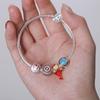 New Miniso Dumbo Stitch Alice Vinnie Mickey Charm Pendant Charms Dangle Fit Copper Original Bracelet Diy Bead Trinket