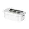 Aluminium-Mittagessenbehälter mit Griffen, isolierte Lunchbox für den Außenbereich, tragbare Camping-Bento-Box für Kinder und Erwachsene