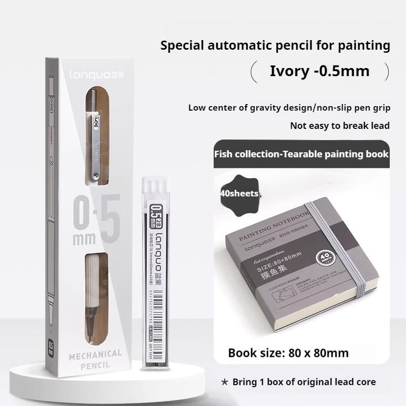 0.3 0.5 0.7mm Automatic Pencils Low Center of Gravity Retractable Nib Mechanical Pencil Set School Writing Art Painting Tools