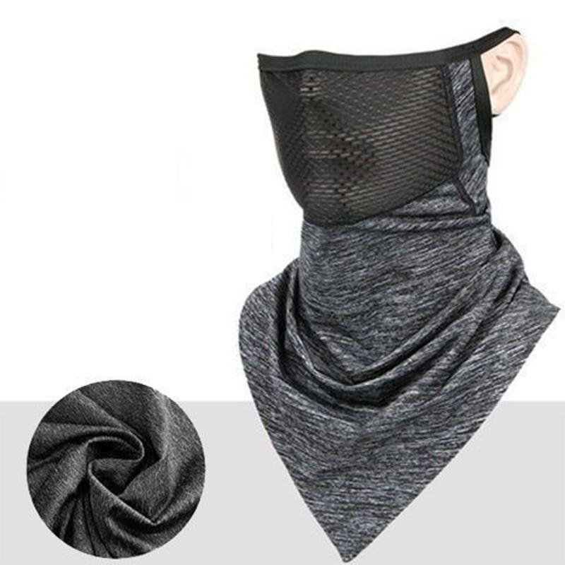 Ice Silk Head Cover Sun Mask Full Face Summer Cycling Magic Bandanas For Men And Women Fishing Face Towel