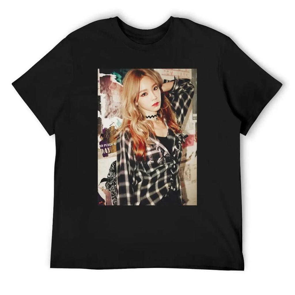 Taeyeon - I T-Shirt Luxury T-shirt Vintage T Shirts Luxury Designer Heavyweights T Shirt Men