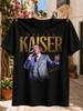 Male Singer In Gray Suit Holding Microphone Large Gold Name Lettering And Elegant Concert Graphic  Unisex All Tshirt