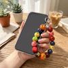 Blueberry Bag Charm Exquisite Mobile Phone Chain New Fruit Beads Keychain Car Key Chain