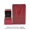 Luxusní červená a modrá evropská retro krabička na prsten a náhrdelník