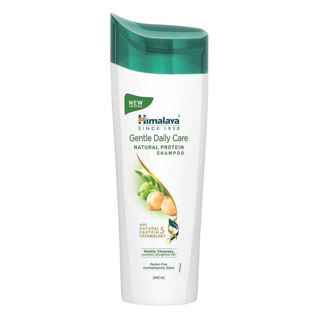 Himalaya Gentle Daily Care Natural Protein Shampoo For Soft Smooth Hair, Reduces Hairfall, Nourishing Cleanser For Men & Women, 340 Ml