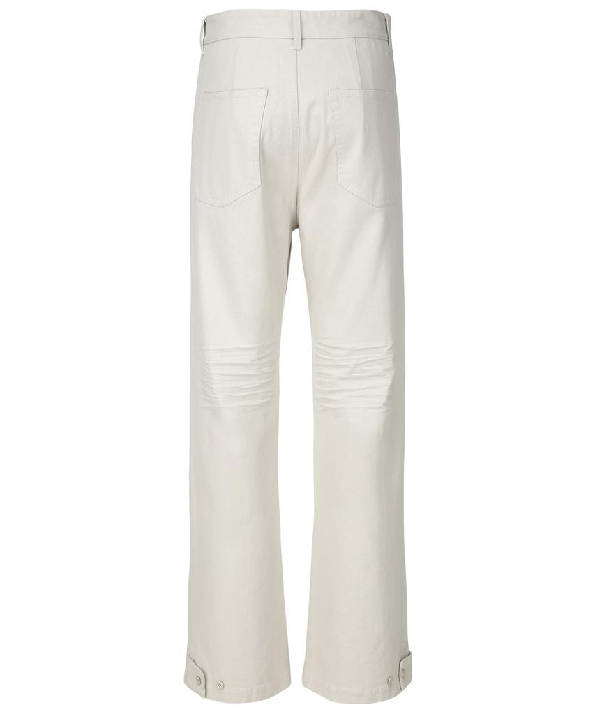 IL CORSO Action Flare Cotton Pants Cream Iepa5E103Cr
