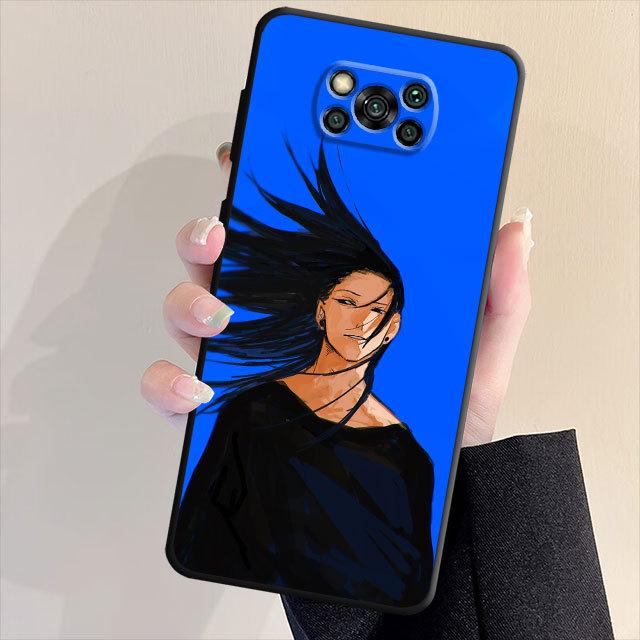 Tpu miękki zderzak etui na telefon do Samsung Galaxy S21 S20 S22 S23 uwaga 20 Ultra 10 Plus 8 9 S21 S20 Fe Jujutsu Kaisen Anime okładka