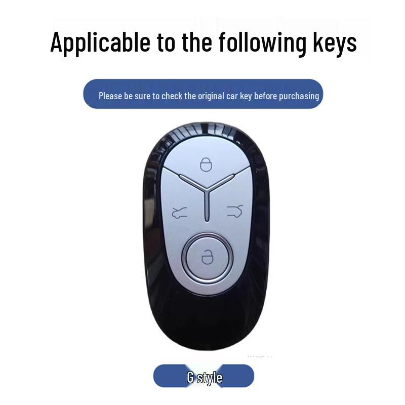 Proton e.MAS 5-Key Metal Case with Buckle: High-End Remote Control Protective Pouch and Chain for Men