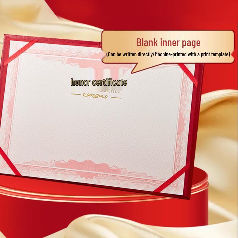 

Mi Ling 8K Red Glossy Award Certificate Set (10 Pcs)