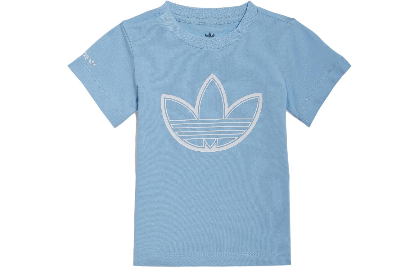 

Adidas Originals Pre School T Shirts Crew Neck Moderate HE2069 74