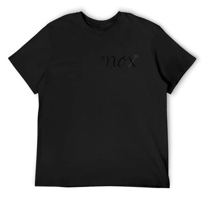 Nox T-Shirt μονόχρωμο oversized για αγόρια λευκά T-shirts για άνδρες βαμβακερό
