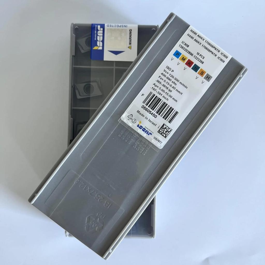H490ANKX170608PNTR IC908 /Industrial indexable Carbide Inserts 10 PCS