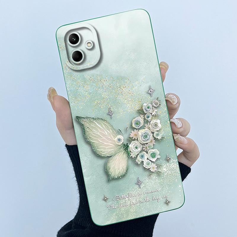 For Samsung Galaxy A04e A04 4G A04S Case Cute Panda Sweet Girls Cats Soft Silicone Back Cover Samsung SM-A042F A045F Phone Case