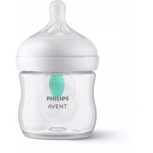 Biberon Avent RESPONSE 125 Naturel Avec Insertion Sans Air, Soutien Du Rythme Naturel De Succion Du Bébé