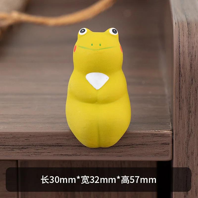 

Japanese Style Cartoon Lucky Cat Ceramic Ornament Small Bell Gift Crafts Desktop Ornament Home Decoration Spoon Holder Tableware