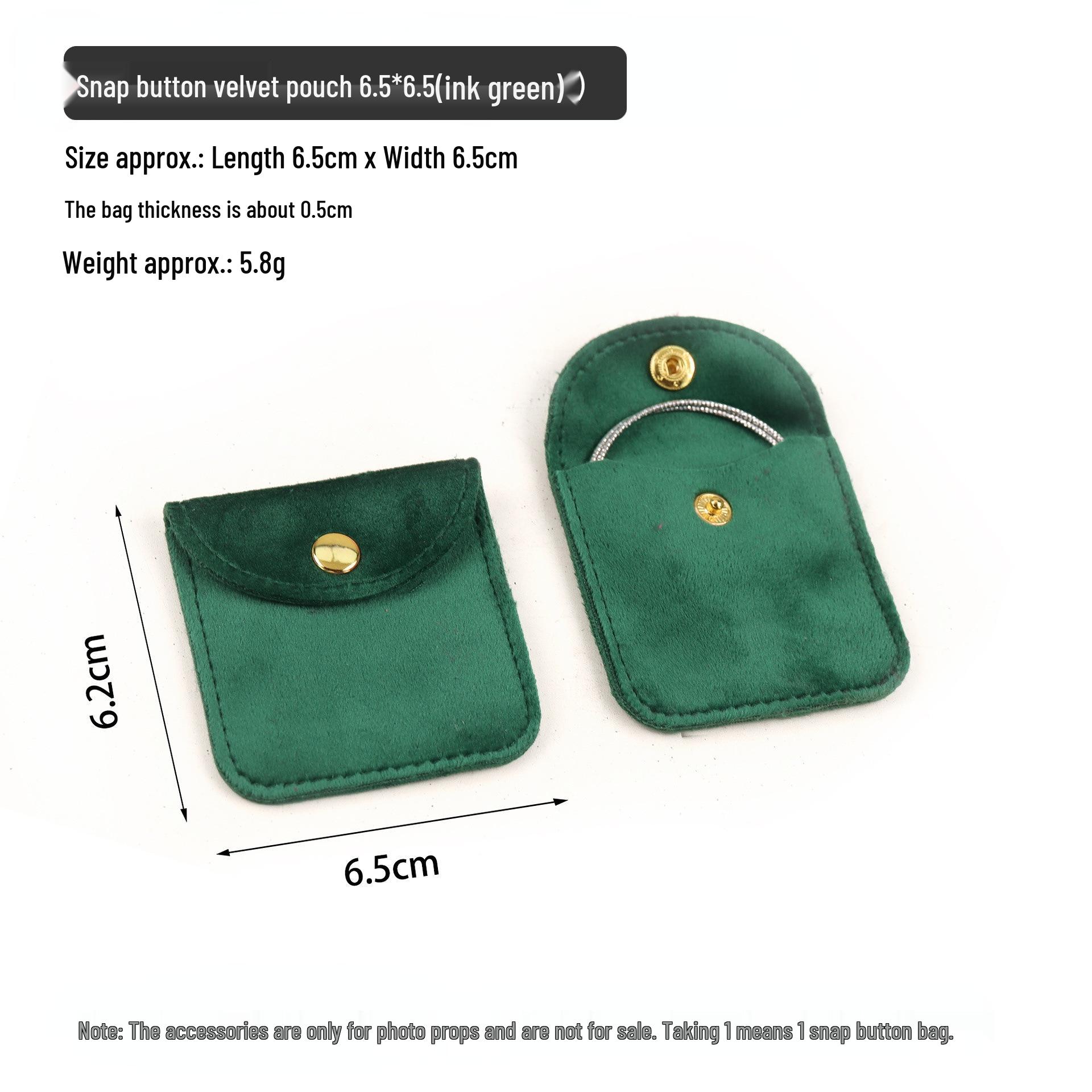 

Бархатный мешочек из лайкры на кнопке для ювелирных изделий для колец