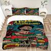 3pcs Nightmare On Elm Street Duvet Cover Set - Machine Washable, Includes 1 Duvet Cover and 2 Pillowcases, No Core Included Yy251022187