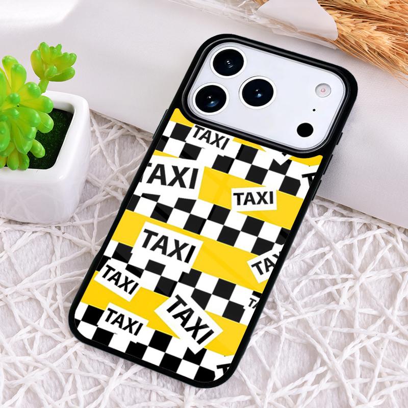 NYC Yellow Taxi Cabs Shockproof Phone Case for iPhone 17 Air 16e 15 11 12 14 13 Pro Max Cover Coque