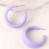 Exquisite Fashion Classic Acrylic Ring Declaration Minimalist Earrings Women's Luxury Design Decoration Wedding Party Jewelry