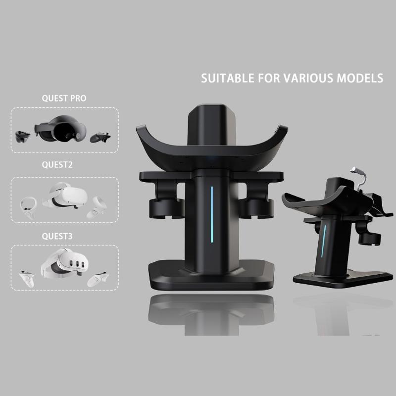 Charging Bracket Fashion Docking Station for Organize and Charger with Extension Hook Stable