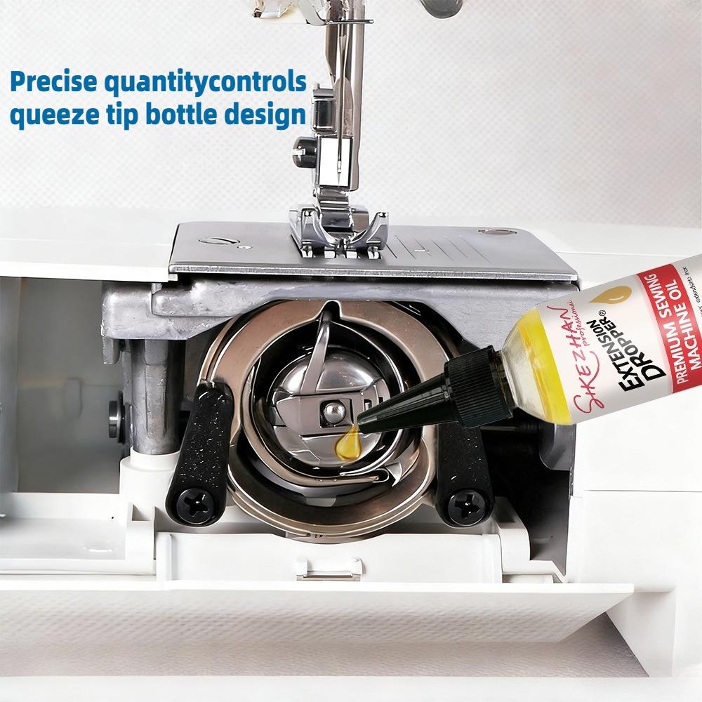 Olio Lubrificante Multifunzione Speciale per Macchine da Cucire 100ml Cerniere Porte Serrature Casa Macchine da Ricamo Applicazioni Olio