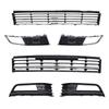 Compatible Lower Grille Fog Light Trim for 13-14 and 15-17 New/Old Lavida: Front Bumper Ventilation Cover