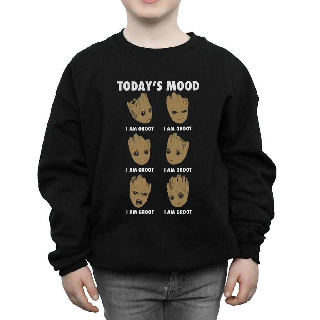 Marvel Boys Guardians Of The Galaxy Groot TodayÂ´s Mood Sweatshirt