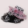 Polka dot flower bucket hat summer new travel vacation seaside sun hat versatile big brim basin hat