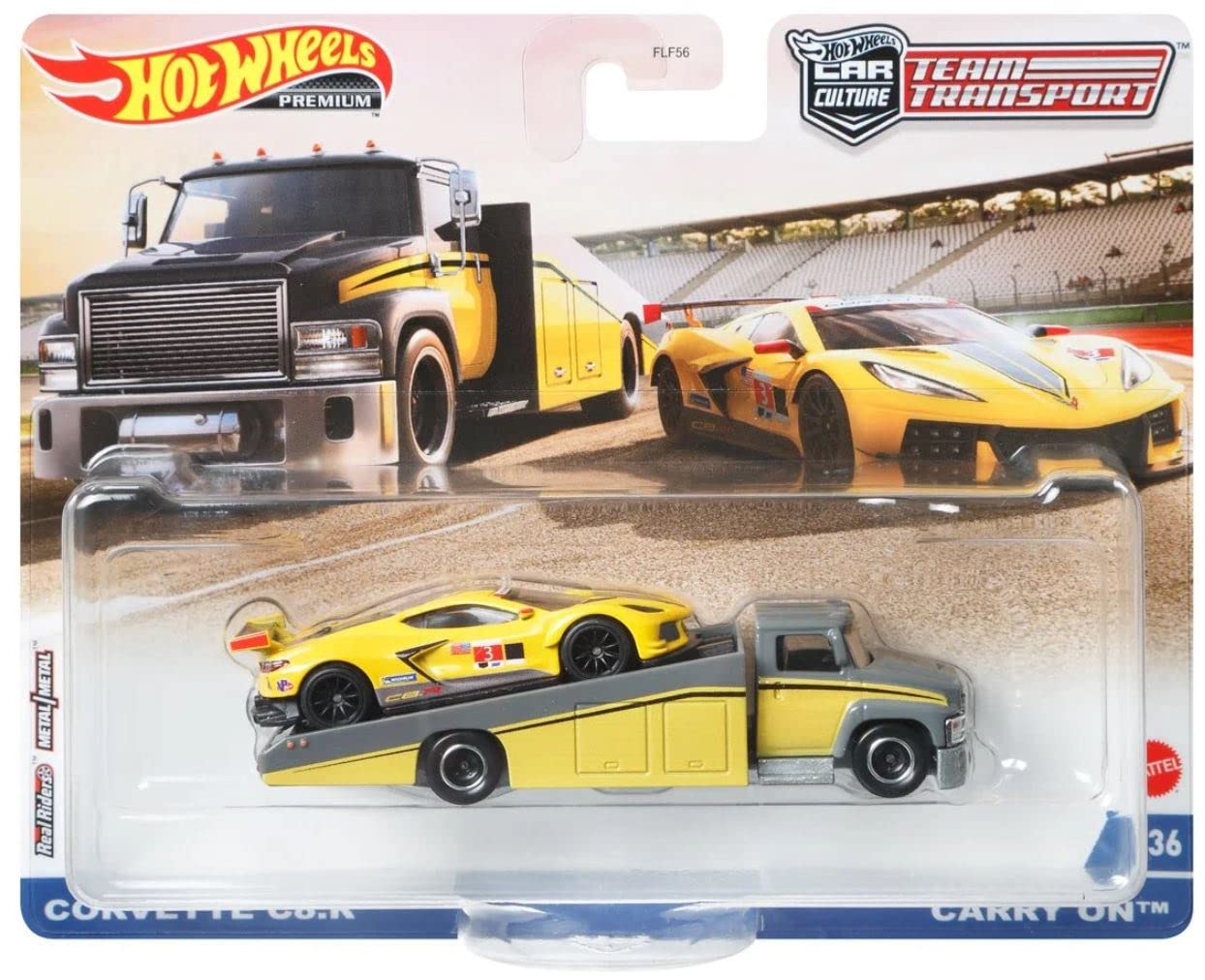

Hot Wheels Hot Wheels Team Transport Carry On Corvette C8 ISMA CARRY ON Corvette C8 ISMA 1/64 [Used]