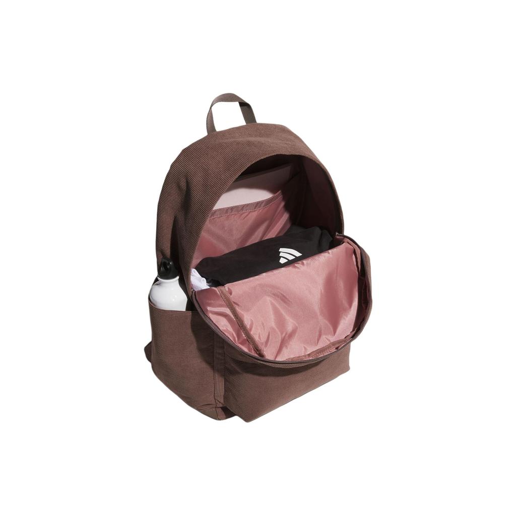 adidas Corduroy 28.7L Merklogo 3D Borduurwerk Rugzak Unisex Rugzak Diep-Aarde-Bruin KE6549