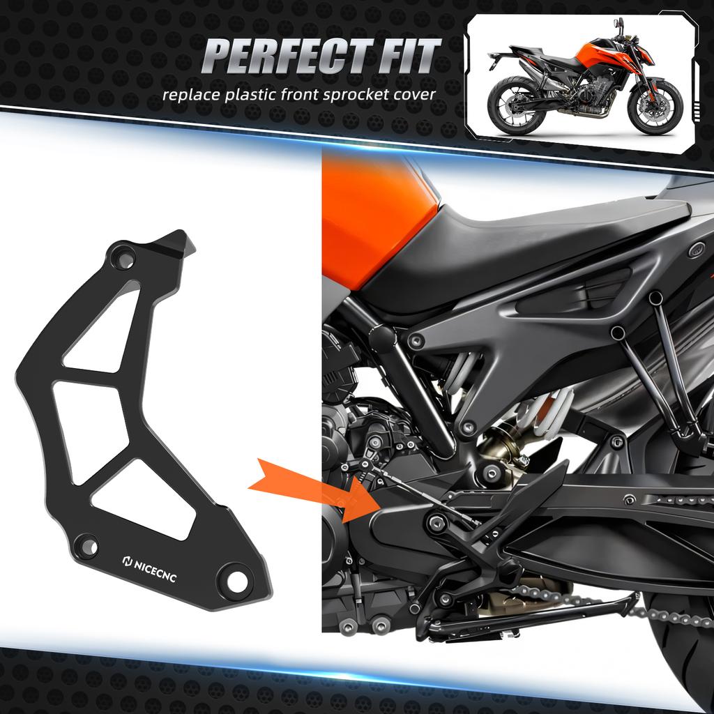 For KTM 790 890 Adventure R S 2019-2023 Chain Sprocket Guard Sensor Cover 790 890 Duke 2018-2023 For Husqvarna Norden901 22-2023