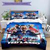 3pcs Ted Lasso Bedding Set Duvet Cover Closure Includes 1 Duvet Cover & 2 Pillowcases, Soft and Comfortable for All Seasons.