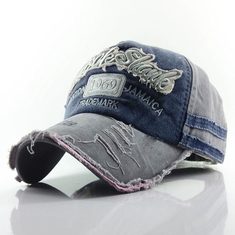 Unisex gewaschene Baseballkappe, hochwertige Snapback-Sommermütze für Männer und Frauen, 1969-Brief-Papa-Mütze