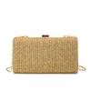Weave Straw Evening Clutch Bags for Women Luxury Purse Summer Party Fashion Shoulder Bags Hadbags Wedding Bridal Clutches Sac