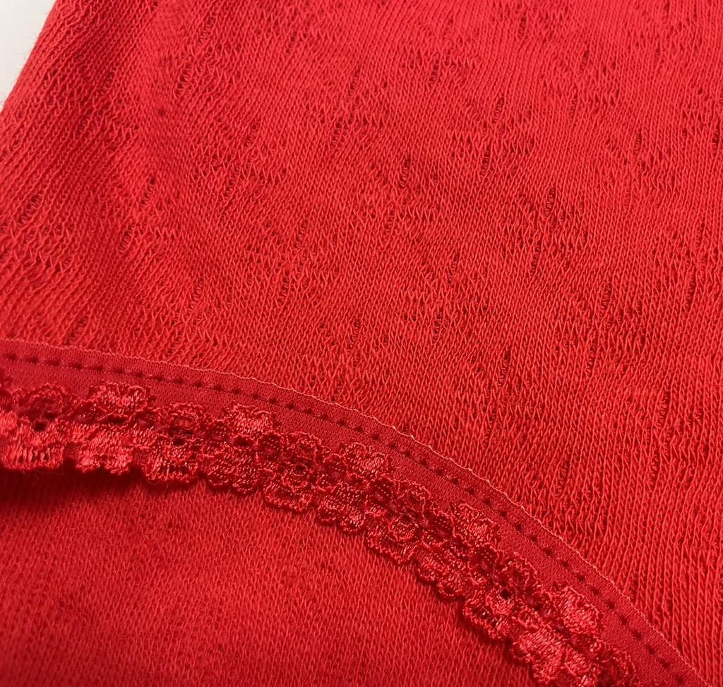 Red Red Magic Gauze in [Original Pants, Sugamo's Maruji] Shorts, 3-Pack (Made Japan, 100% Cotton) (M/L/LL (LL)