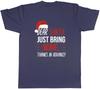 Dear Santa Please Bring Wine Christmas Secret Santa Unisexs Unisex TShirt Tee Gift