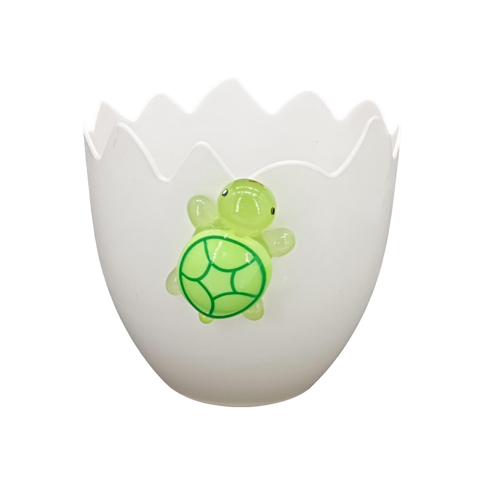 

Creative Egg Shaped Flowerpot 10x9.5cm Mini Plastic Flowerpot Succulent Moss Plant Planting Container Greenhouse Decoration Vase белый